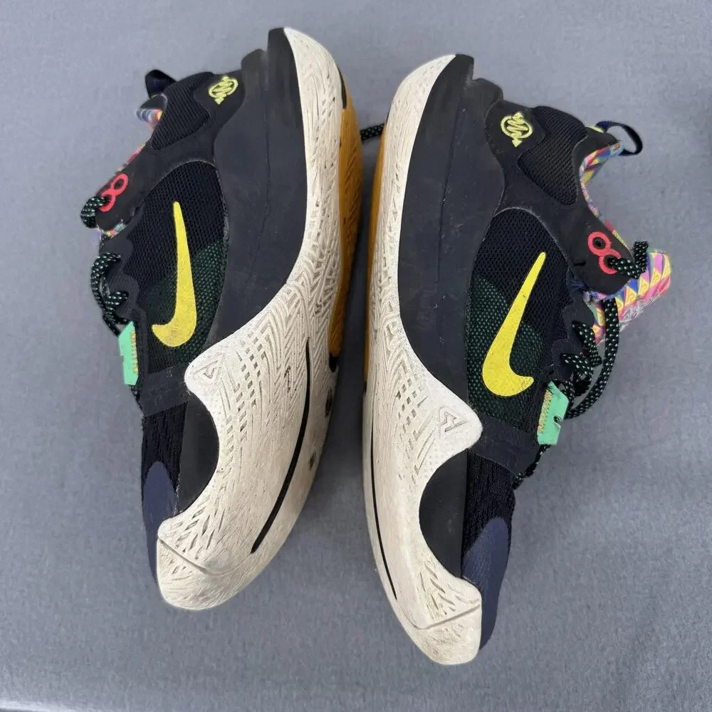 Nike Giannis Immortality 2 Shoes Youth Size 5.5Y Black Multi Basketball Sneakers